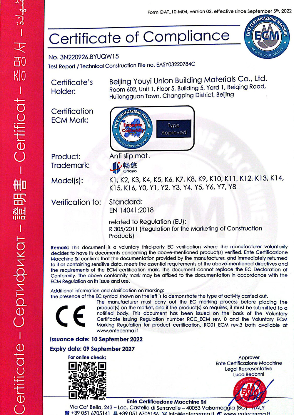 CE-certifikacija